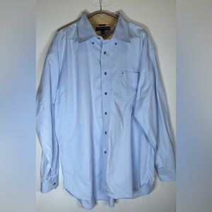Tommy Hilfiger Light Blue Casual Button Down Shirt. Size XL